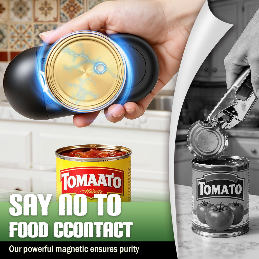 Thrivecan Rechargeable Electric Can Opener, One-Touch Automatic Can Opener with Smooth Edge, Effortless Can Opener for Seniors, Arthritis, Weak Hands, Home, Ideal Kitchen Tool  for Daily Use